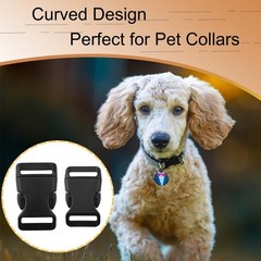 32 Pack of Lightweight Plastic Paracord Buckles – Perfect for Crafts & Collars