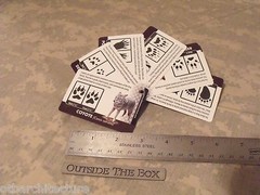 Ultimate Survival Technologies: Animal Tracking Cards, UST, 7 Cards