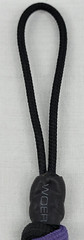 Paracord ~ Purple & Black ~ Zipper Pull/Knife Lanyard/Key Fob/Tool Keeper ~ 02