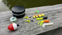 EMERGENCY FISHING KIT SURVIVAL BUG OUT BAG CAMPING -micro-