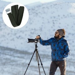 2Pcs Hunting Camera Strap Black for Securing Field Cameras in Outdoor Conditions