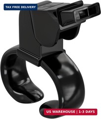 GCA Pro Official Referee Classic Fingergrip Whistle Hygieni