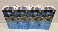 LOT OF 4 Thermacell Patio Shield 15 FT Coverage Zone Mosquito Repellent, Tan