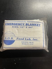 1-Medical Emergency Thermal Blanket Mylar Trauma Military Survival Silver (A2)