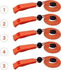 Emergency Whistle, 120db Safety Whistle Survival Shrill Loud for Camping Hiking