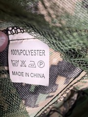 Beekeeper Camo Hat Mosquito Insect Net Veil Head Face Protector Fishing Hiking