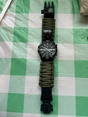 Pro Tactical Paracord Survival Watch