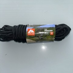 Ozark Trail 50 Foot Paracord – Black, 1100 lb Strength, 14 Strand Polyester 🔵1O