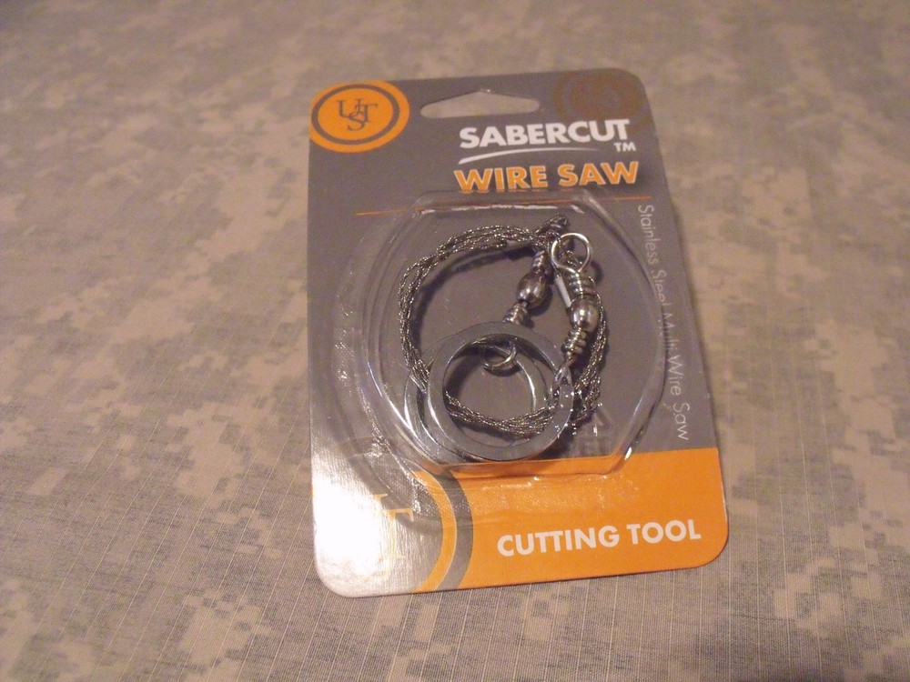 Ultimate Survival Technologies: Sabercut Wire Saw, Stainless Steel, UST