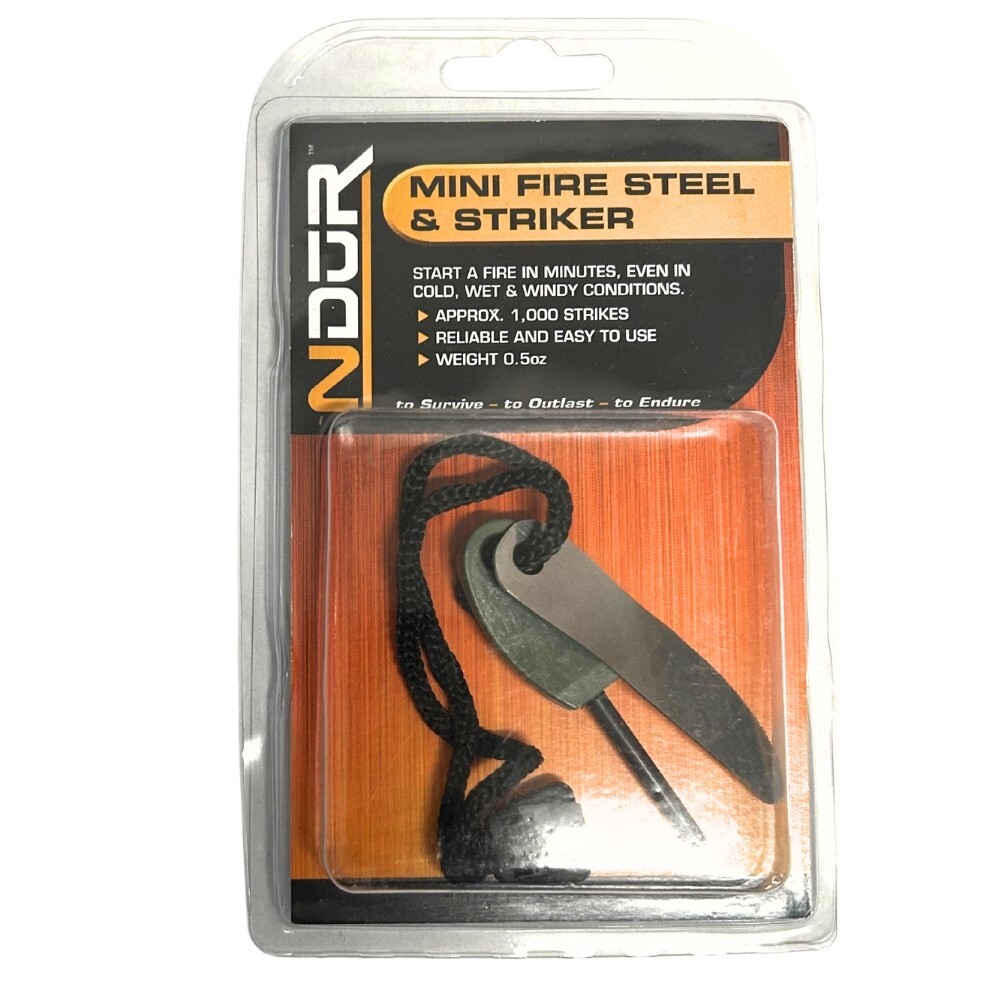 NDUR Mini Fire Steel & Striker – .5oz
