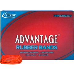 Alliance Rubber 96165 Advantage Bands 1 Pound 2 1/2 x 1/16 inches, Red