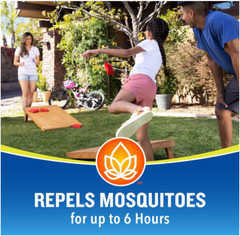Lemon Eucalyptus Insect Repellent, No DEET Mosquito Repellent, 4 fl Ounce