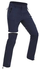 Women’s-Hiking-Pants Convertible-Zip-Off-Quick-Dry-Pants for Cargo, Small Navy