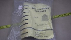 Vintage Ed’s Economy Headnet No 2 Ed Cummings Nylon Bug Face Net