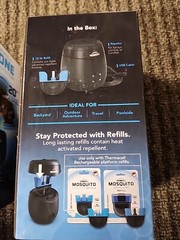 Lot of 2 Thermacell Mosquito Repellent E55 Rechargeable Dark Blue/Midnight