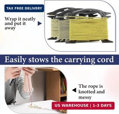 4 Pcs Rope Winder, Line Winder Rope and Cord Organizer Paracord Spool Fishing Li