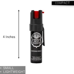 Police Magnum Pepper Spray Self Defense Holder 1 Pack .75oz Pocket Clip Safety