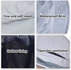 Net Bee Keeper Hat,Mosquito Bug Face Veil,Garden Gnats Head Mesh Cover | Dog Gro