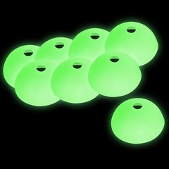 Herring Caps Set of 8pcs Tent Peg Peg Protective Caps Fluorescent