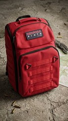 72 Hour Emergency Survival Kit Backpack Food Water First Aid Radio New Redfora
