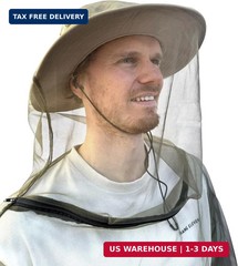 Universal Backpackers Mosquito Net Jacket for Mosquitoes & Bug Protection – Outd