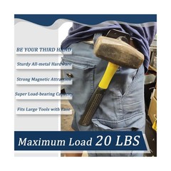 Magnetic Tool Holder, Full Metal Strong Magnetic Belt Clip Holster … Fast Ship