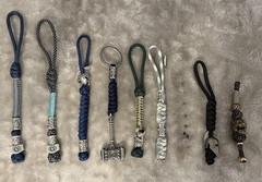 Paracord Knife Lanyard, Key Chain Buyer’s Choice Runes, Mjolnir Thor, Tiger