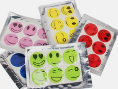80 Mosquito Equalizers Anti-Mosquito / Insect Head Net & Bracelets & Stickers