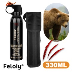 Feloiy Bear Spray Repellent 11oz Personal Defense Protection w/ Holster