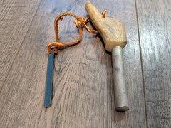 Alaska Antler Art Fire Starter Kit Camping / Bushcraft /Hunting