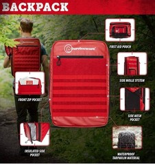 Surviveware 72-Hour Emergency Preparedness Survival Backpack, Stocked For 2