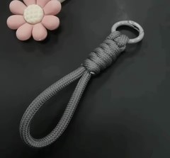 Handmade Paracord Keychain Wrist Lanyard Braided Survival Strap Key Ring