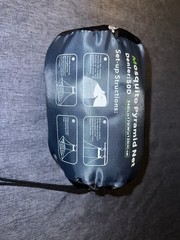 4 Monster Mosquito Pyramid Net Double 240Lx170Wx130H cm