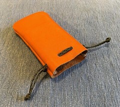 Survival Fire Starter Kit in Altoid Can with Genuine Leather Pouch