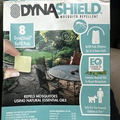 DynaShield Refill Mosquito Repellent Pads (8) Per Box | New In Original Box