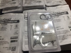 MEDICHOICE SUTURE Removal KITS SURVIVAL PREPPER