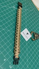Sparrow’s Handmade Tactical Cobra Weave Style Paracord Bracelet