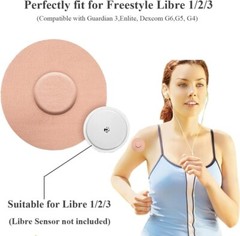 60Pack Freestyle Adhesive Patches,Waterproof & Sweatproof CGM Sensor Libre 1/2/3