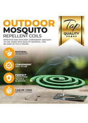 16 Coils Supreme Pro Mosquito Repellent Coils – Outdoor Use Reaches Up to 10 fts