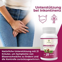 Inkoherb of 21 Herbs for Naturally Strengthening Bladder Function Can Be Used in…