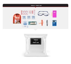 4 Person Essential Survival Kit, Bucket and Lid