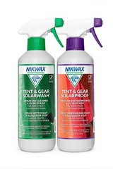 Nikwax Tent & Gear, & Gear DUO-Pack, 1 Count (Pack of 2), One Color