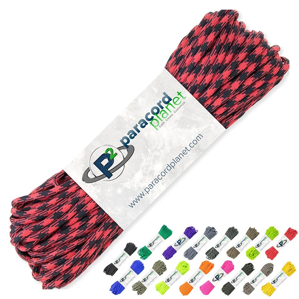100′ Hanks Parachute 550 Cord Type III 7 Strand Paracord Top 40 Most Popular …