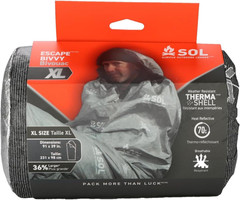 SOL Escape Bivvy with Hood – Emergency Preparedness Blanket – Reflects up to 70%