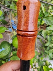 (20 mm) 13/16″ x 5 » ferrocerium rod exotic wood handle | Ferro rod | mischmetal