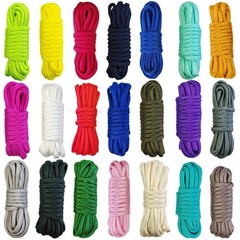 21 Colors Paracord (10FT Each Color), 550lb Parachute Cord Combo 10ft, Pure