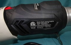 Homeŕight Electro Torch Hot Air Fire Lighter Model GW1500DT-1B Grill firelighter