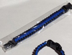 (100) 10″ Police Paracord Bracelets w/Lock Clip (.75 each) Makes A Great Gift