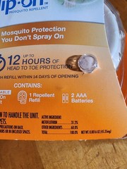 OFF! Clip-On Mosquito Fan Circulated Repellent Starter Kit Circular Design