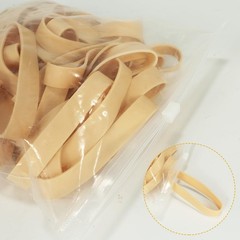 Size #82 Tactical Rubber Bands – Pack of 60 Heavy-Duty, Extra light brown